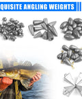 77 Piece Fishing Weights Sinkers Kit With Split Shot Bullet Pyramid Egg And Drop Shot Weights Assorted Sinker Set In One Sixteenth One Eighth Three Sixteenths One Quarter Three Eighths One Ounce For Freshwater Saltwater Surf Fishing Bass Catfish