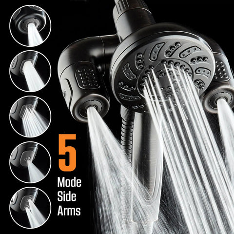 High Pressure Handheld Shower Head Combo With Adjustable Hydro Arms And 156 Mode Settings For Drenching Spa Vibes And Real Deal Kickin Bathroom Upgrades Delivering Smooth Game Changing Flow