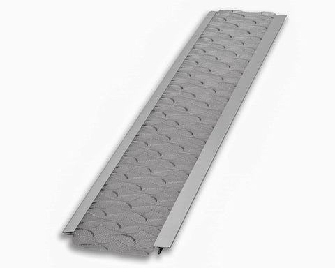 Close-up of 6 Inch Gutter Guard Kit, 48 Ft with Screws and Setter, Stainless Steel Micro Mesh Gutter Cover for DIYers, Contractor Grade