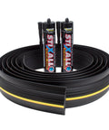 Weatherproof Garage Door Threshold Floor Seal 18 Foot Eight Inch Long Keeps Water Out Vermin Leaves And Debris From Blowing Under Your Door
