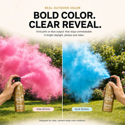 Legit Blue Gender Reveal Smoke Fire Extinguisher Spray 2 Pack For Dead On Snap Shots And Hype Baby Shower Vibes With Dense 10 Foot Blue Cloud Burst For Indoor Outdoor Use