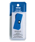 No Hassle Magnetic Setup And Spacer Shims For Pinpoint Drawer Alignment Durable Plastic Carpenter Blocks in blue packaging.