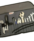 RoadTech B1 Tool Kit For BMW Motorcycles 2018 And Older Roadside Repair Set with tools in roll-up pouch