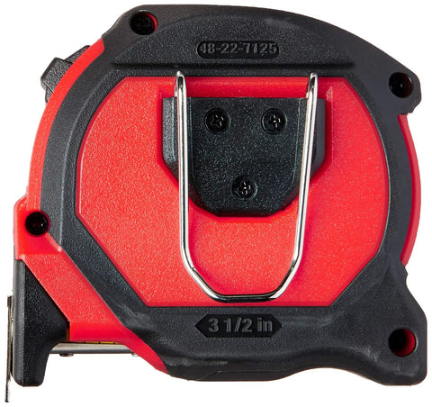 Magnetic Tape Measure 25 Ft By 1.83 In, Nylon Bond Blade Protection, 5 Point Reinforced Frame, Finger Stop Guard, Heavy Duty Construction For Quick, Accurate Measurements On The Job Site