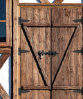 4 Pack 3 Inch T Strap Hinges Heavy Duty Outdoor Black Tee Hinge For Wooden Fences Barn Doors Gates Shed Doors Hardware