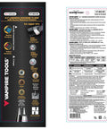 Product packaging and specifications for 8.5 Inch Shearing Linesman Pliers For Electricians With Side Cutting And Screw Extractor Jaws