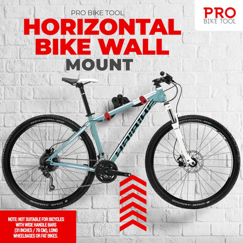 Sturdy Steel Wall Mounted Bike Rack For Garage Storage Holds One Bike Securely With Adjustable Arm Angles And Ratchet Gear Hanger