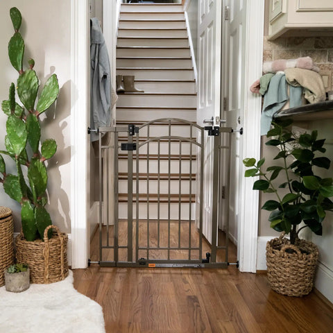 Extra Tall Baby And Pet Gate For Stairs And Doorways No Drill Pressure Mounted Fits Openings From 28.5 To 48 Inches 36 Inch Height