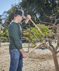 Man pruning tree with ClassicCUT Bypass Lopper 32 Inch Reach With Radial Arc Forged Blade Resharpenable Steel Heavy Duty Pruning Tool