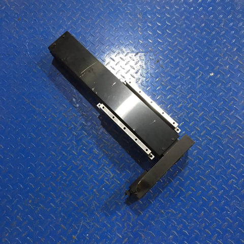 Clutch Kr55 Single Long Nut Linear Guide Actuator, precision metal actuator on blue platform, designed for multi-directional load handling.