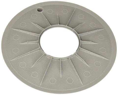 Top view of circular mesh component for Premium Replacement Refrigerator Water Filter 5304506525 Compatible With Frigidaire