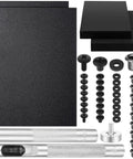 DIY Kydex Holster Making Kit 87 Pcs With Thermoform Sheets Molding Foams Eyelet Setter Recessed Screws Fasteners Washers