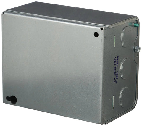 R845A1030 Switching Relay With Internal Transformer For DPST Hot Water Zone Control Or SPST Dual Load in metal enclosure