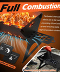 Portable Campfire Grill With Grate And Carry Bag Heavy Duty Outdoor Fire Pit for Camping Backyard Bonfire Patio with airflow system