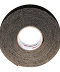 Slip-Resistant Vinyl Tapes And Treads 310 Black 2 Inch Wide 60 Foot Long Pack Of 2 Rolls with medium textured surface visible