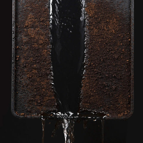 Espresso Tamper Mat Non Slip Food Grade Silicone Pad For Tamping Station with coffee grounds and water cleaning