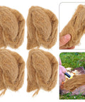 Jute Fire Starter Rope 4 Pack For Camping And Hiking Quick Ignition Twine Fire Starters For All Weather Outdoor Use And Emergency Prep