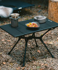 YL01 Portable Camping Table No Tools Required Quick Setup Lightweight Aluminum Folding Table For Hiking Tailgating Picnics