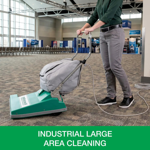 Bissell Big Green Commercial Extra Wide Carpet Cleaner With 28 Inch Cleaning Path Powers Through Large Floors With Heavy Duty 8.5 Amp Motor For Maximum Efficiency And Superior Suction In Any Workplace Or Industrial Space