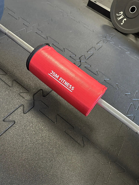 Hip Thrust Barbell Pad Extra Thick For Glute Gains Bar Cushion For Glute Bridges And Bench Press Comfortable Workout Accessory Red