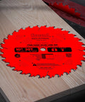 Industrial Glue Line Ripping Saw Blade With Premium TiCo Hi Density Carbide Ripping Blend For Maximum Performance 10 Inch Diameter 30 Teeth TCG Grind Heavy Duty Construction For Stable Flat Rips on wood surface