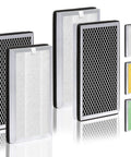 4 Pack Replacement Filter for MA Series Air Purifier 15W 15B 15S 3 In 1 H13 HEPA Filter with various filter layers visible