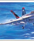 US Navy EA-18G Growler Electronic Warfare Fighter Model Kit In 1/72 Scale For Builders Dope Hasegawa Plastic Kit cover art