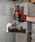 Tough As Nails Expanding Spray Foam Insulation Sealant For Large Gaps And Cracks, 12 Oz Off White polyurethane sealing pipe gaps.