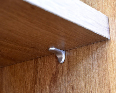 Fifty Pack 5mm Stainless Steel Shelf Support Peg Brackets For Kitchen Cabinets Closet Storage Built Different Super Simple No Sweat Setup Dang Sturdy Silver Color