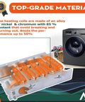 Dryer Heating Element Replacement Kit For Electric Dryers Fits Whirlpool Models WED4815EW1 WED5000DW2 with heating coils