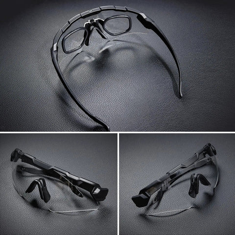 Range Ready Badass Tactical Shooting Glasses With Sick Anti Fog Coating And Legit Impact Resistance Featuring Three Swappable Tinted Lenses Plus Rugged Hardside Travel Case