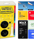 Windshield Repair Kit Resin Patch System 2 Pack No Tools Needed No Injector Required Fix Rock Chips And Small Cracks Fast Easy DIY Alternative Made In USA packaging and instructions.
