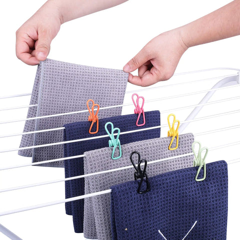 Dope Assorted Bag Clips Set, Solid 30 Pack PVC Food Sealer, Nifty Packet Locks, Prime Kitchen Organizers, And Slick Multi Use Clips Clothespins For Daily Home Hacks And Office Tasks