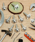 Anchor Wire Vise Set 10 Pack With Screws For Tightening 12-13 Gauge Wire On Grape Trellises Vineyards Fences And Arbors