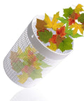 Upgraded Inline Pool Leaf Canister With Easy Open Lid And See Through Basket Fits Hayward W560 W530 Zodiac W26705 And Pentair R211084 with leaves