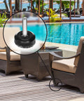 Heavy Duty Adjustable Furniture Levelers For Indoor And Outdoor Use Kick The Wobble Out Screw In Leg Glides All Season Durable for patio chairs.
