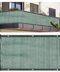 3x10 Patio Privacy Screen For Balcony And Fence Cover Railing Netting Mesh Shade Fabric Balcony Cover For Outdoor Deck Backyard Porch Railing Shield That Beats Sun Glare By Ninety Percent Green