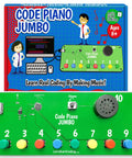 STEM Coding Toy For Kids And Teens Learn Real C Plus Plus Skills With A Built In Speaker And Arcade Style Buttons Over Twenty Online Projects To Create Songs And Sound Effects Right Out Of The Box, green Code Piano Jumbo board