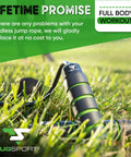 Ropeless Jump Rope For Indoor Fitness And Small Spaces With 360 Degree Bearings Adjustable Length Cordless Jump Rope on grass