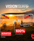 All Day Comfort Over Glasses Safety Eye Protection For Men And Women With Anti Scratch Lenses and UV400 Protection