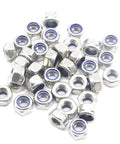 40 Piece Pack Heavy Duty M4 X 0.7mm Stainless Steel Self Lock Nylon Inserted Lock Nuts For 3D Printer And Furniture Projects With Plastic Storage Case