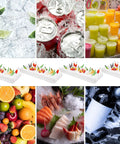 Inflatable Serving Bar Set 4 Pack For Pool Parties And Outdoor Buffets Ice Cold Salad And Appetizer Cooler Large 51 Inch Long Bar