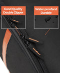 Road Tough Full Size Five Piece Drum Case Set With Killer Thick Padding For 10 Inch 12 Inch Toms 14 Inch Snare 16 Inch Floor Tom And 22 Inch Bass Drum Bags double zippers and waterproof material