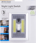 Wireless LED Light Switch Tap Light Battery Powered 100 Lumens Peel And Stick Portable Lighting in packaging