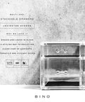 Dope 5 Drawer Makeup Organizer For Vanity Storage Clear Acrylic With Stackable Modular Drawers Showcasing Versatile Design