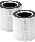 2 Pack H13 True HEPA Replacement Filter Set Compatible With Vremi And HOKEKI VK6067B Air Purifiers, showing cylindrical design