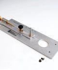 Precision Soundhole And Rosette Routing Jig For Guitar features solid aluminum and brass for accurate wood cuts, mounts easily.