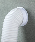 Dual Size Wall Mount Connector For Portable AC Exhaust Hose Fits Six Inch And Six Point Five Inch Hoses with Silicone Cushion Ring