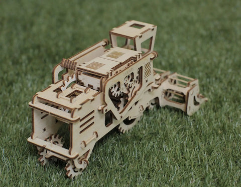 Combine Mechanical Construction Kit Self Propelled Modular Model 3D Wooden Puzzle For DIY Self Assembly Without Glue Brainteaser For Kids Teens And Adults Hands On Learning Toy For Brain Boost on grass