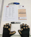 Heavy Duty Ceramic Fiber Blanket Insulation 2300F Continuous Use Temperature Six Pound Density 12x24x1 Inch Tough As Nails Heat Shield with tools and documentation